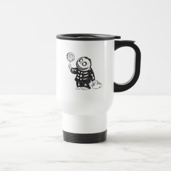 Oogie's Boys | Barrel With Candy Sketch Travel Mug by nightmarebeforexmas at Zazzle