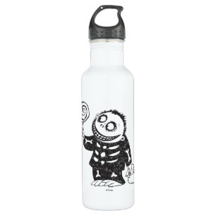 Oogie's Boys Barrel With Candy Sketch Water Bottle