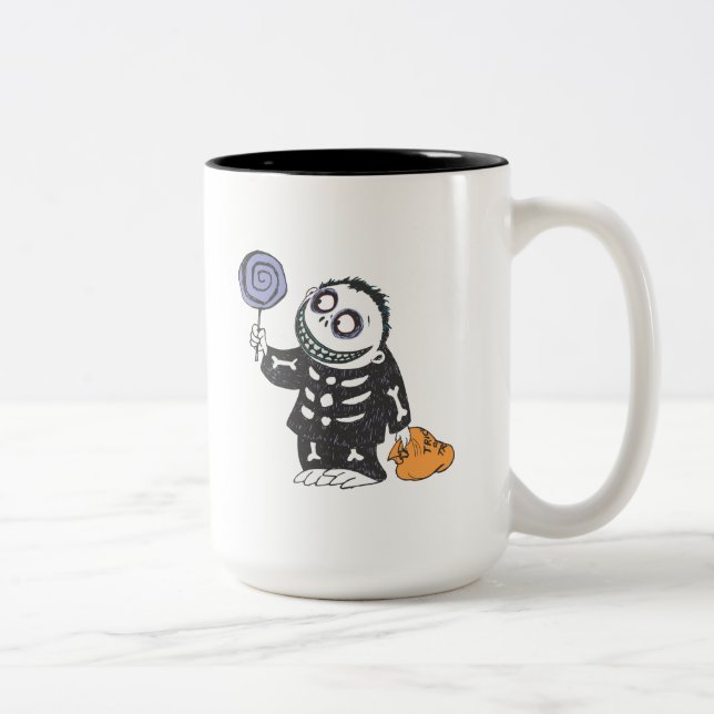 Oogie's Boys | Barrel With Candy Two-Tone Coffee Mug (Right)