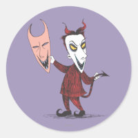 Oogie's Boys | Lock Holding Mask Classic Round Sticker