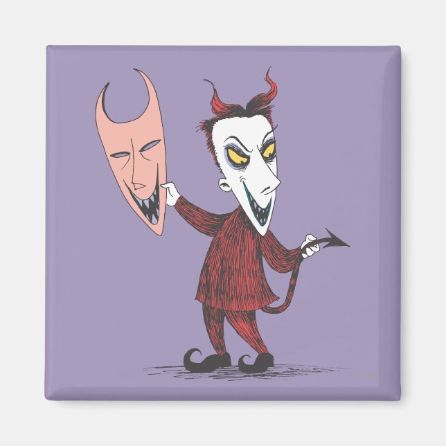 Oogie's Boys | Lock Holding Mask Magnet (Front)