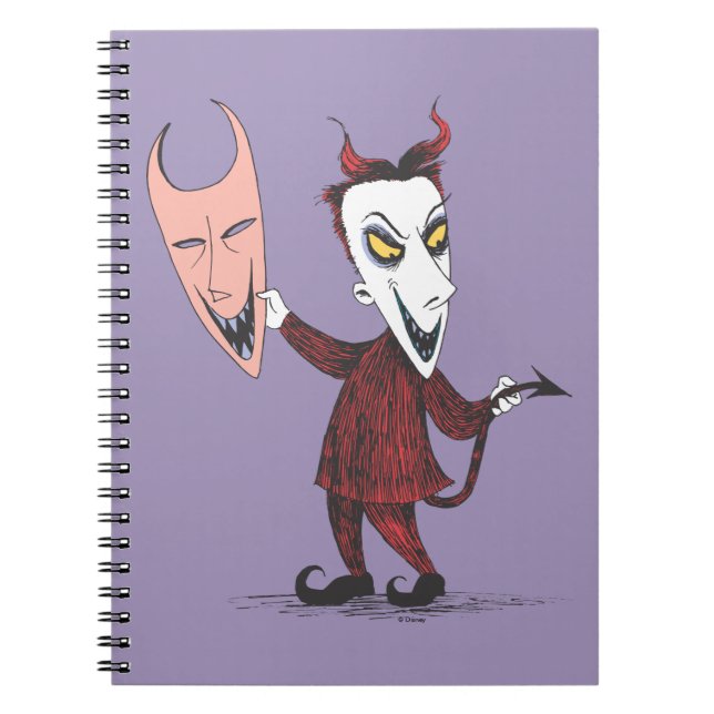 Oogie's Boys | Lock Holding Mask Notebook (Front)