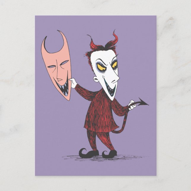 Oogie's Boys | Lock Holding Mask Postcard (Front)