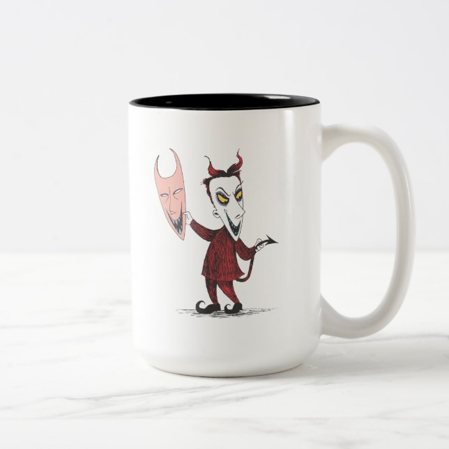 Oogie's Boys | Lock Holding Mask Two-Tone Coffee Mug (Right)