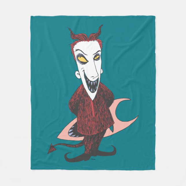 Oogie's Boys | Lock Posing Fleece Blanket (Front)