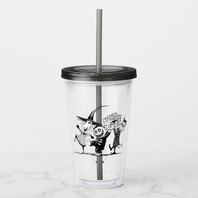 Oogie's Boys | Lock, Shock & Barrel Acrylic Tumbler (Front)