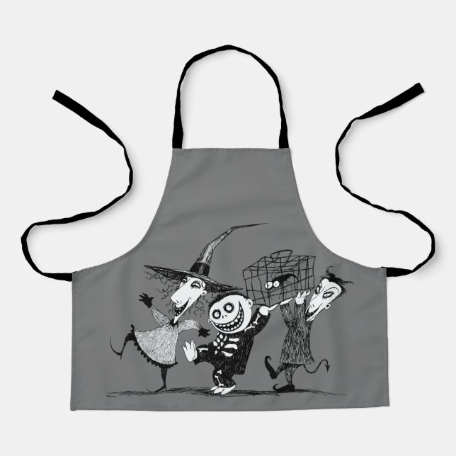 Oogie's Boys | Lock, Shock & Barrel Apron (Front)