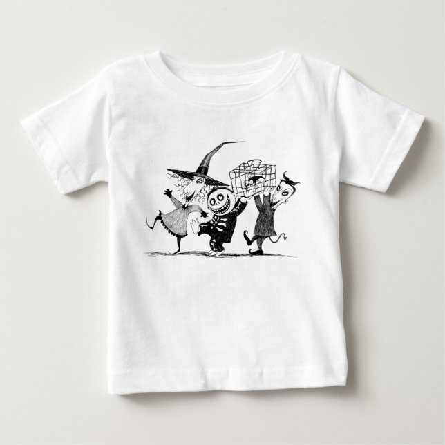 Oogie's Boys | Lock, Shock & Barrel Baby T-Shirt (Front)