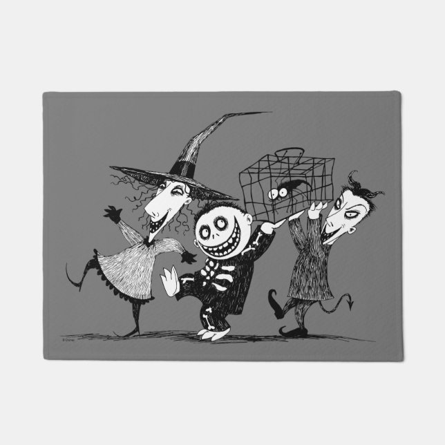 Oogie's Boys | Lock, Shock & Barrel Doormat (Front)
