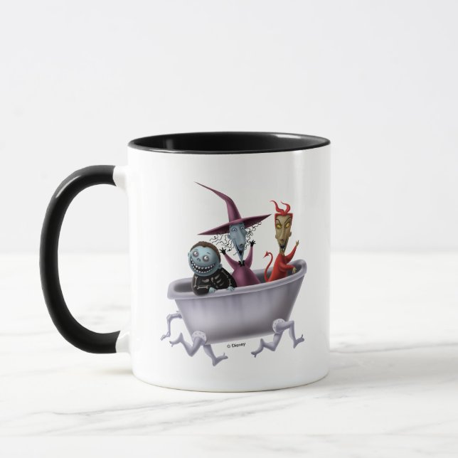 Oogie's Boys | Lock, Shock & Barrel in Bathtub Mug (Left)