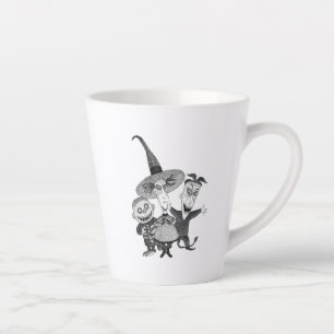 Oogie's Boys Lock, Shock & Barrel Sketchy Latte Mug