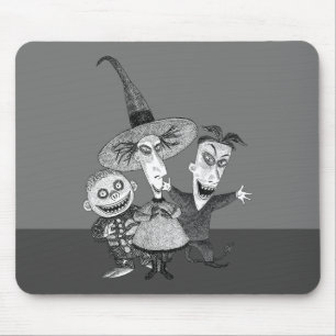 Oogie's Boys Lock, Shock & Barrel Sketchy Mouse Pad