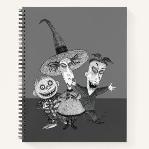 Oogie's Boys Lock, Shock & Barrel Sketchy Notebook