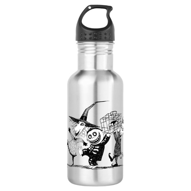 Oogie's Boys | Lock, Shock & Barrel Stainless Steel Water Bottle (Front)