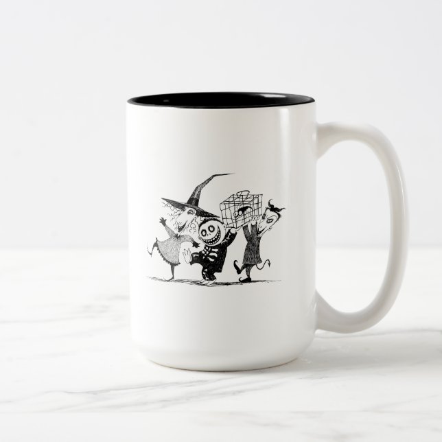 Oogie's Boys | Lock, Shock & Barrel Two-Tone Coffee Mug (Right)