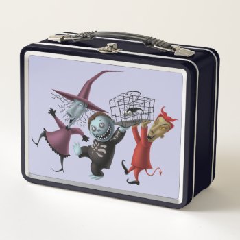 Oogie's Boys | Lock  Shock & Barrel With Cage Metal Lunch Box by nightmarebeforexmas at Zazzle