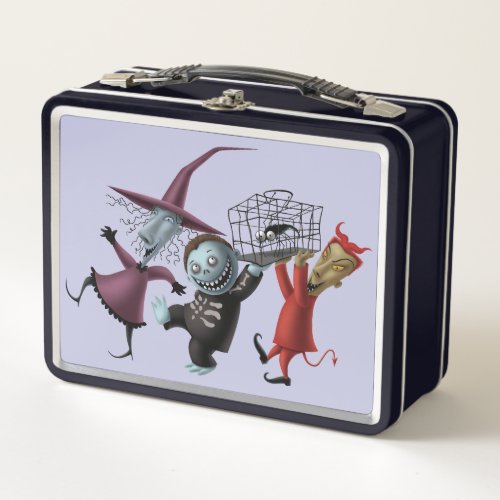 Oogies Boys  Lock Shock  Barrel with Cage Metal Lunch Box