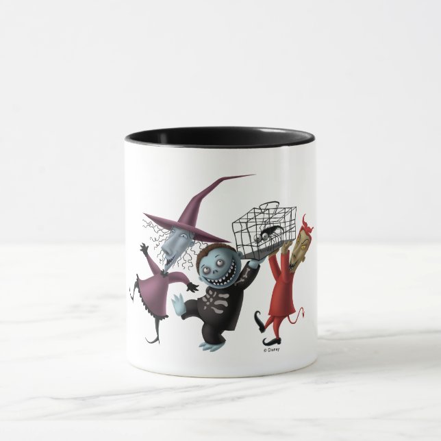 Oogie's Boys | Lock, Shock & Barrel with Cage Mug (Center)