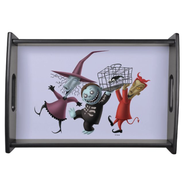 Oogie's Boys | Lock, Shock & Barrel with Cage Serving Tray (Front)