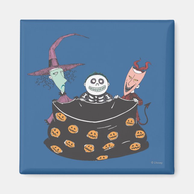Oogie's Boys - Trick or Treat Magnet (Front)