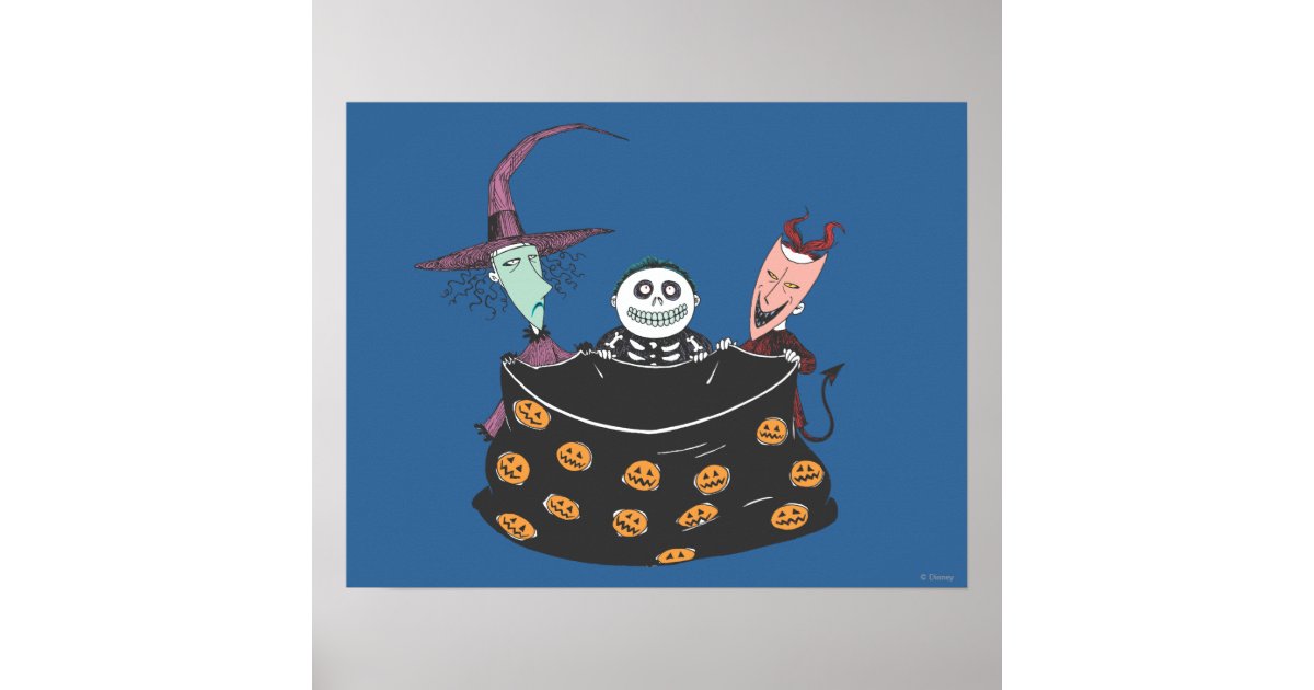Oogie's Boys - Trick or Treat Poster | Zazzle