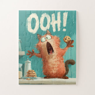 OOH! Cookie Cat – Funny Cartoon Puzzle
