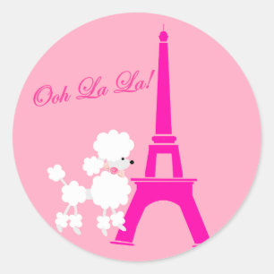 ♥ Ooh La La! ♥ Classic Round Sticker