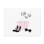 Ooh La La Clothes Postcard