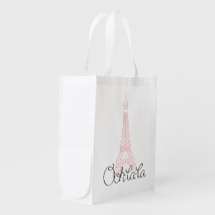 Ooh la la! Eiffel Tower Grocery Bag