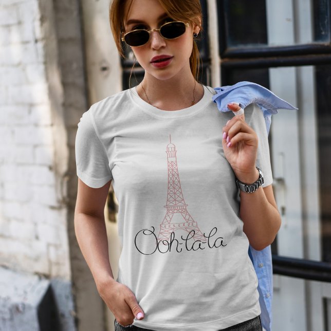 Ooh la la Eiffel Tower T-Shirt (Creator Uploaded)