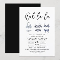 Ooh La La Lingerie Shower Bachelorette Party