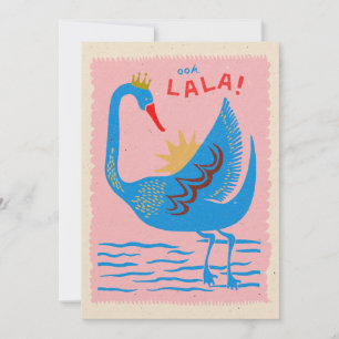 OOH LA LA NOTE CARD