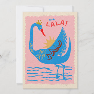 OOH LA LA NOTE CARD