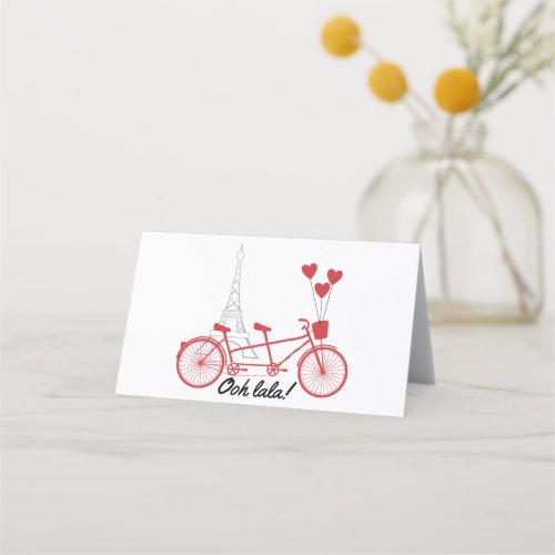 Ooh La La Place Card