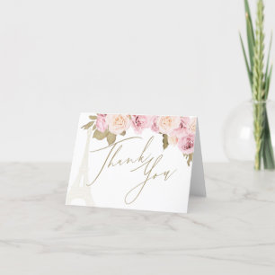 Ooh La La, Thank you cards, Bridal Shower Card