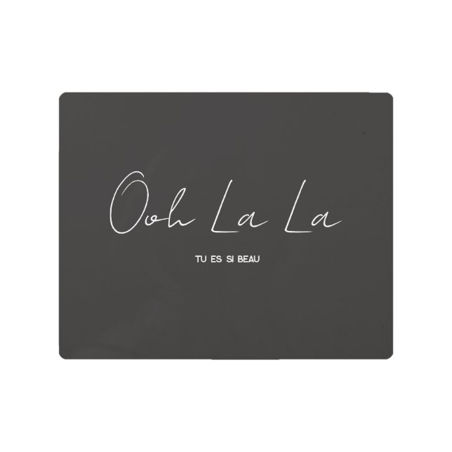 Ooh La La Wall Art (Front)