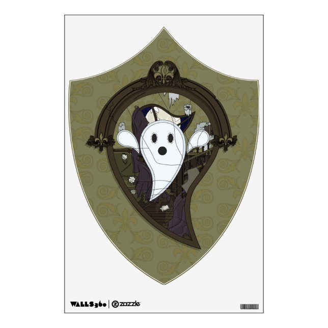 Ooh the Ghost Wall Decal (Front)