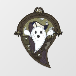 Ooh the Ghost Wall Decal