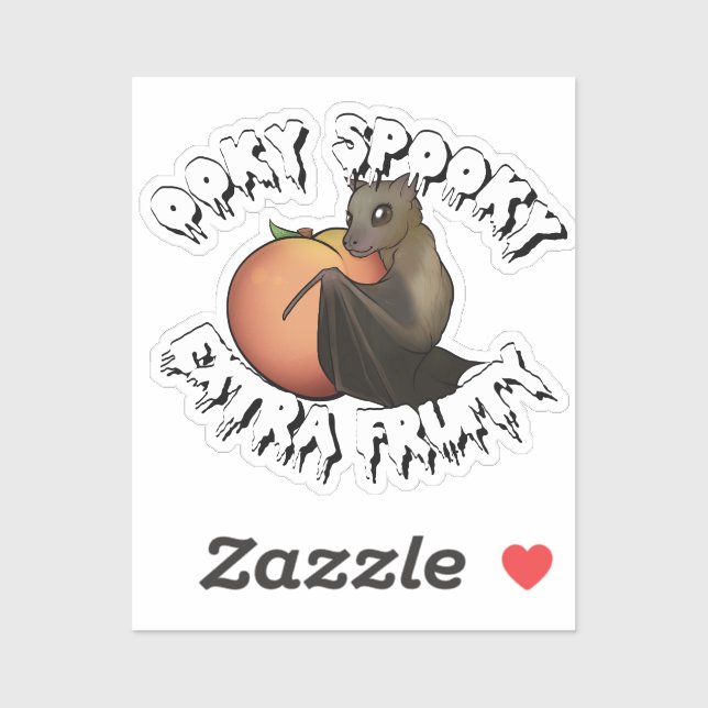 Ooky Spooky Bat Sticker (Sheet)