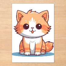 ool Cat Vinyl Sticker | Aesthetic Decal for Laptop