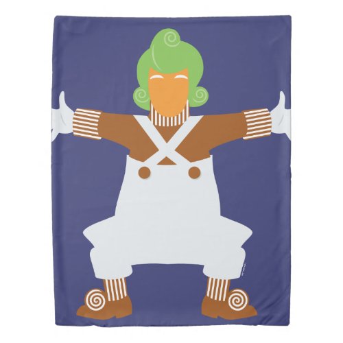 Oompa Loompa Arms Out Duvet Cover
