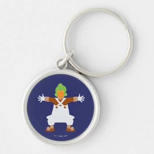 Oompa Loompa Arms Out Keychain