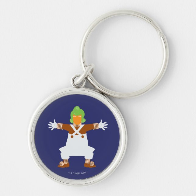 Oompa Loompa Arms Out Keychain (Front)