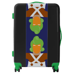 Oompa Loompa Arms Out Luggage