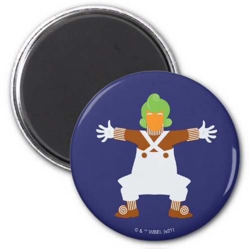 Oompa Loompa Arms Out Magnet