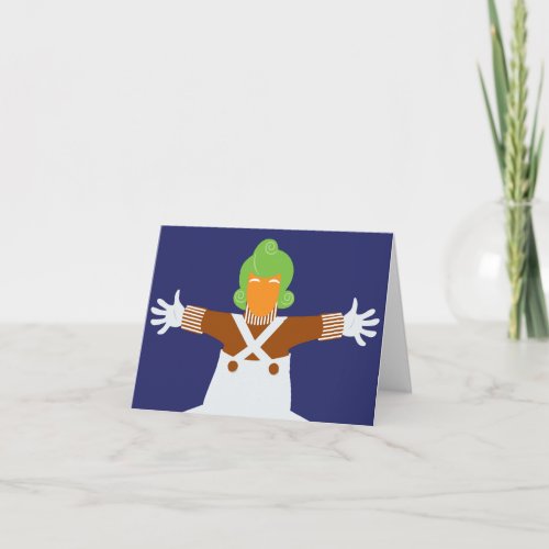 Oompa Loompa Arms Out Note Card