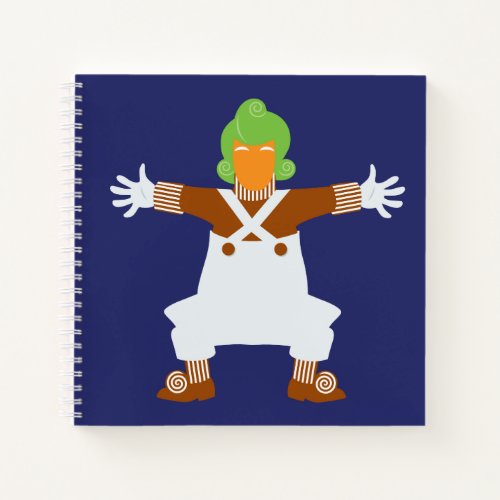 Oompa Loompa Arms Out Notebook