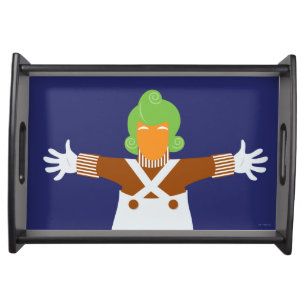 Oompa Loompa Arms Out Serving Tray