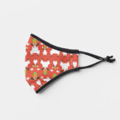 Oompa Loompa Dancing Pattern Premium Face Mask (Left)