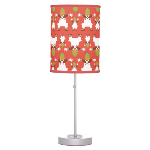 Oompa Loompa Dancing Pattern Table Lamp